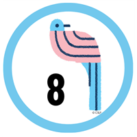 Pre-K Week 8 Badge (8/10-8/15) Badge